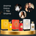 Perfume Shams Aoud Leau De Aqua Hamidi + Perfume Shams Ambre Leau De Aqua Hamidi + Perfume Shams Vanille Leau De Aqua Hamidi · 3 productos — Quema de San Juan