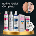 Leche Virginal Desmaquillante Bendita Tu Eres + Limpiador Facial Bendita Tu Eres + Tónico de Niacinamida Bendita Tu Eres + Protector Solar Kojic Acid Guanjing + Esponja para Maquillaje Rubyface · 5 productos — Quema de San Juan - Blondas | Blondas Paraguay