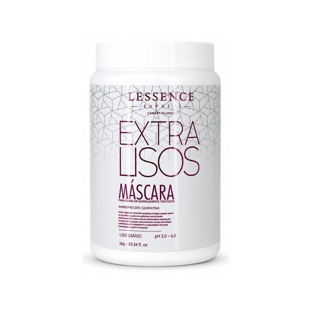Lessence Extra Lisos Mascara 1Kg - Blondas Cosmeticos | Blondas Paraguay