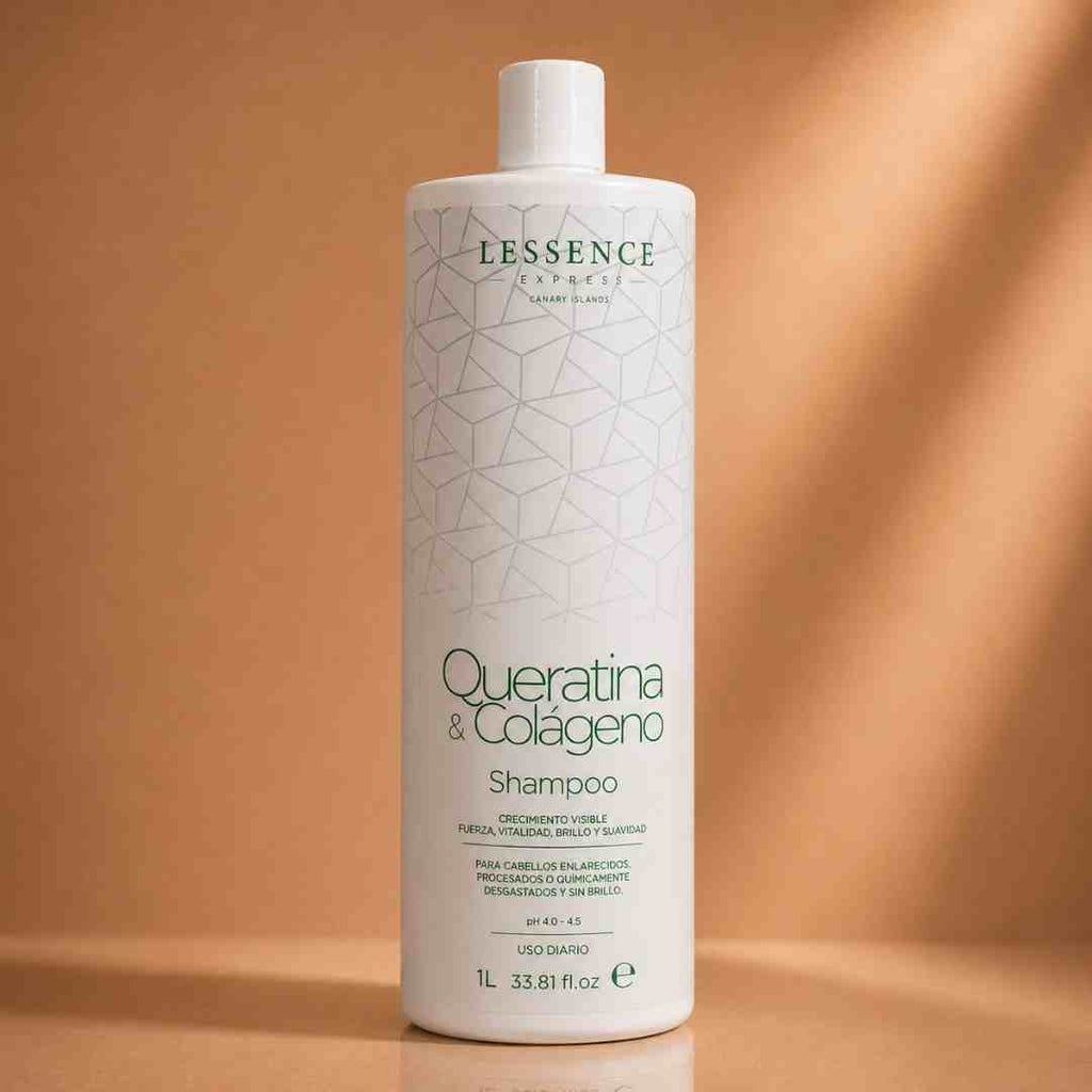 Lessence Shampoo Queratina Colageno 1L