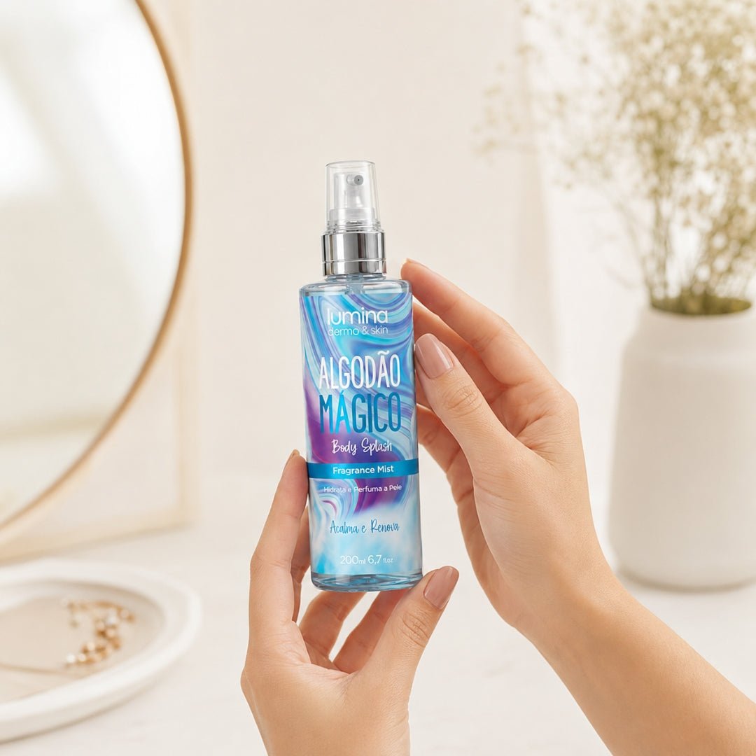 Lumina Body Splash Algodon Magico 200 ml - Blondas Cosmeticos | Blondas Paraguay