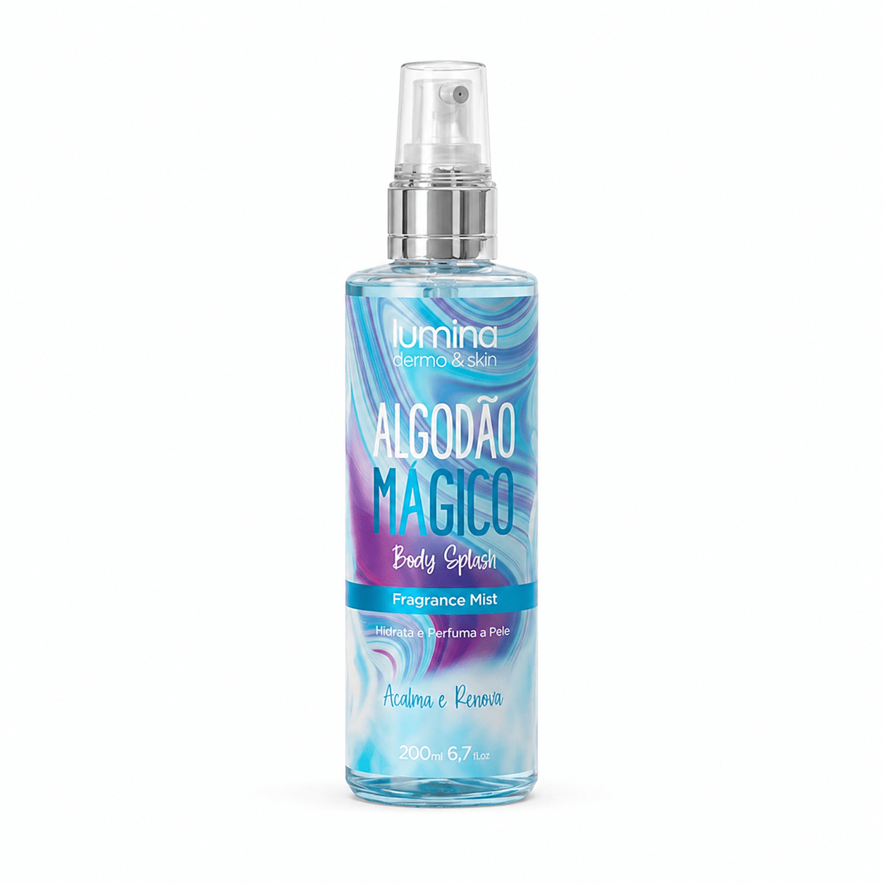 Lumina Body Splash Algodon Magico 200 ml - Blondas Cosmeticos | Blondas Paraguay