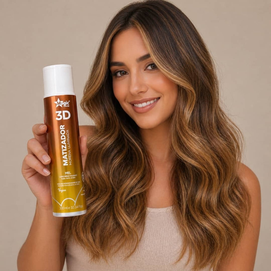 Magic Color 3D Matizador Miel 300 ml - Blondas Cosmeticos | Blondas Paraguay