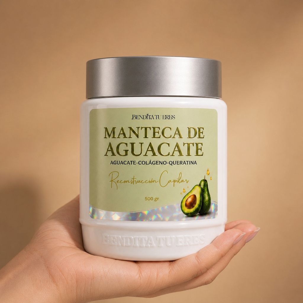 Bendita tu eres Manteca de Aguacate Máscara 230 gr