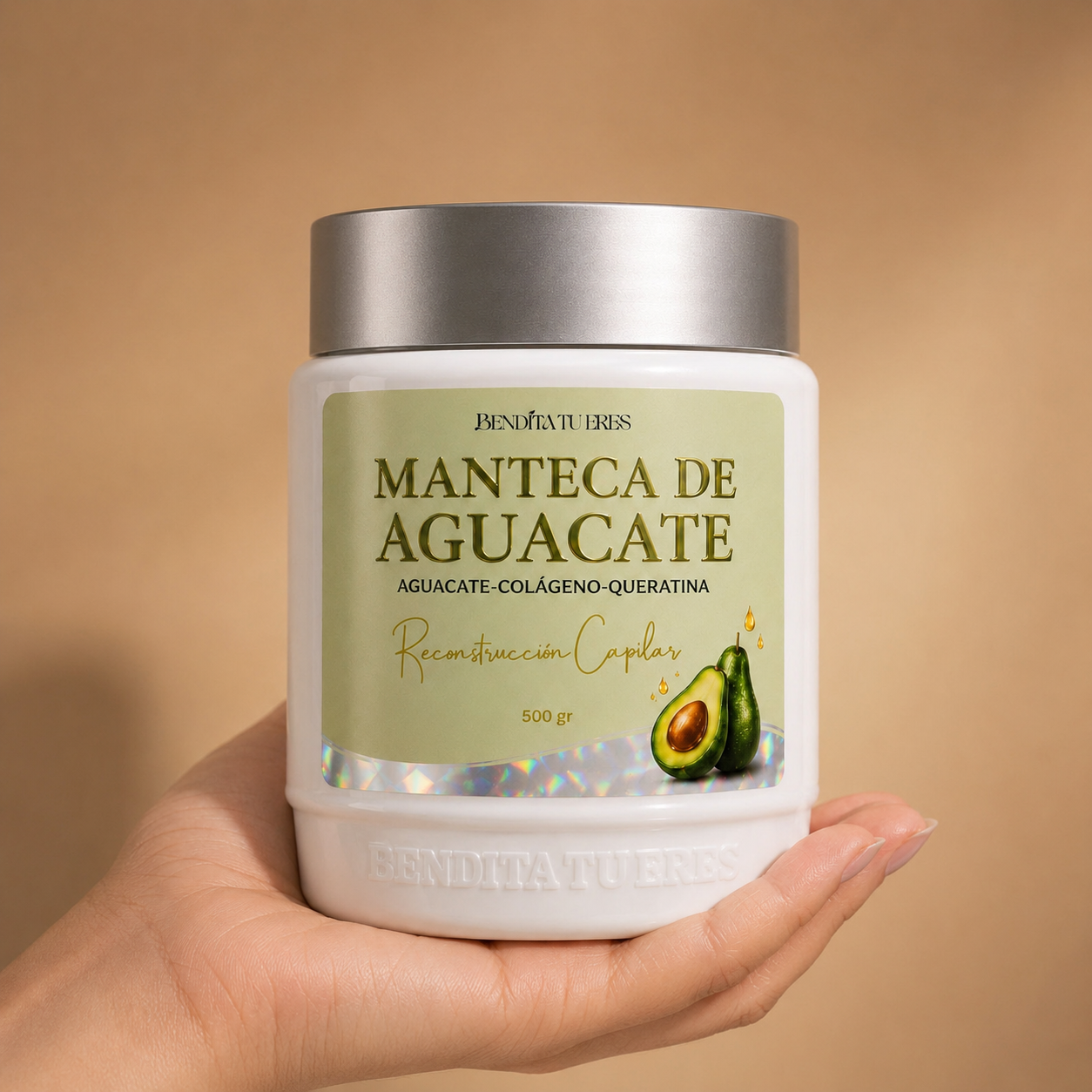 Bendita tu eres Manteca de Aguacate Máscara 230 gr