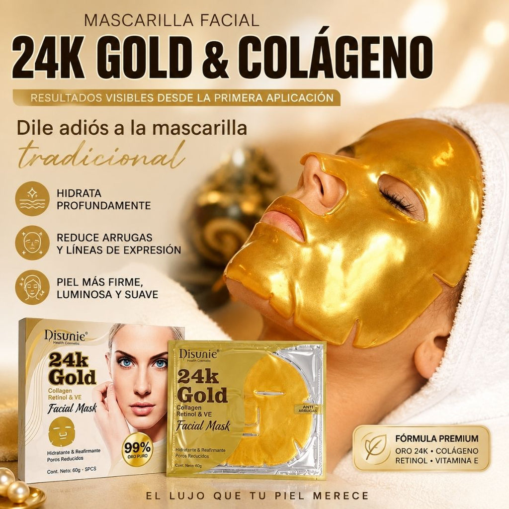 Disunie Mascara Facial 24K Gold 1Uni