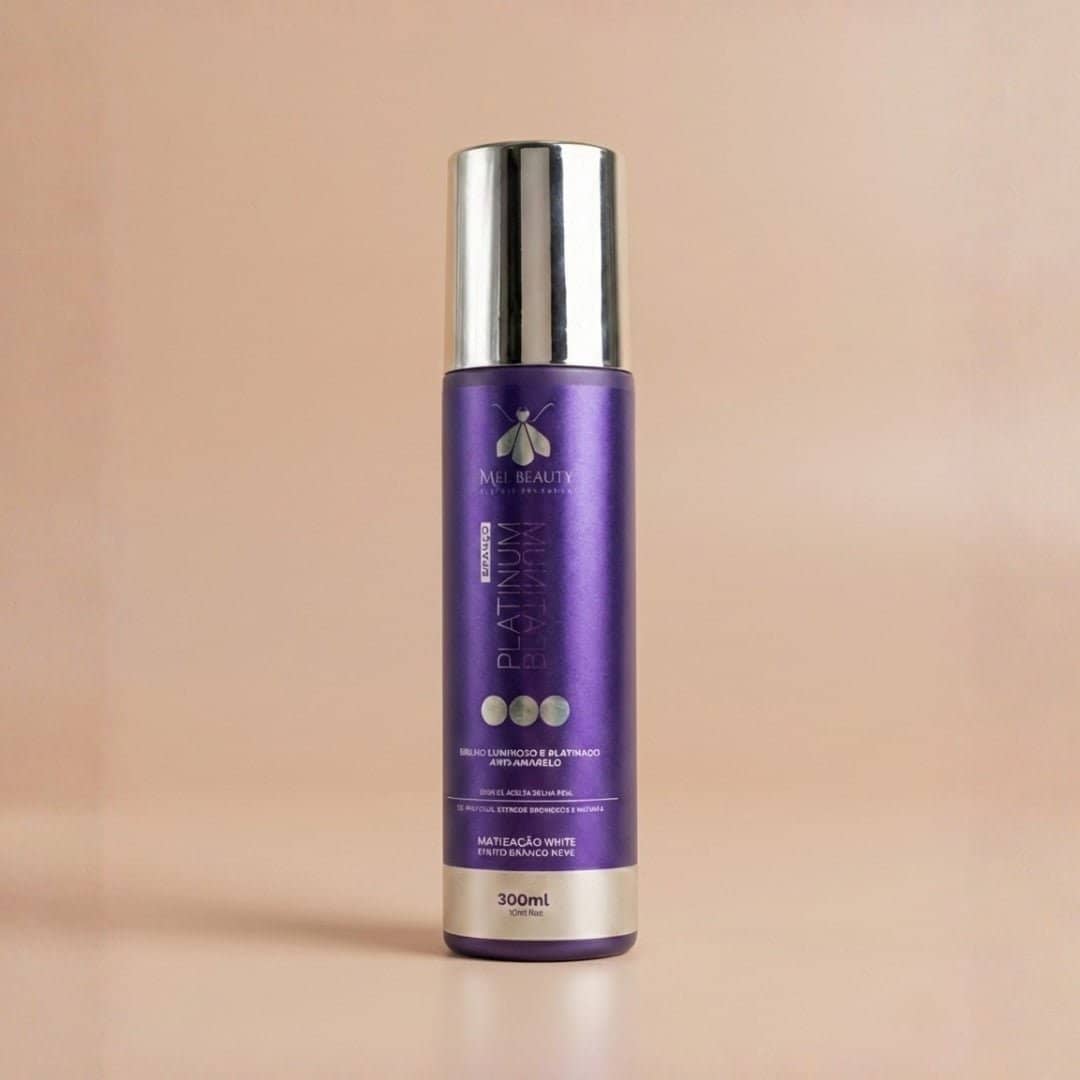 Mel Beauty Tratamiento Capilar Matizador Platinum Branco - Mel Beauty