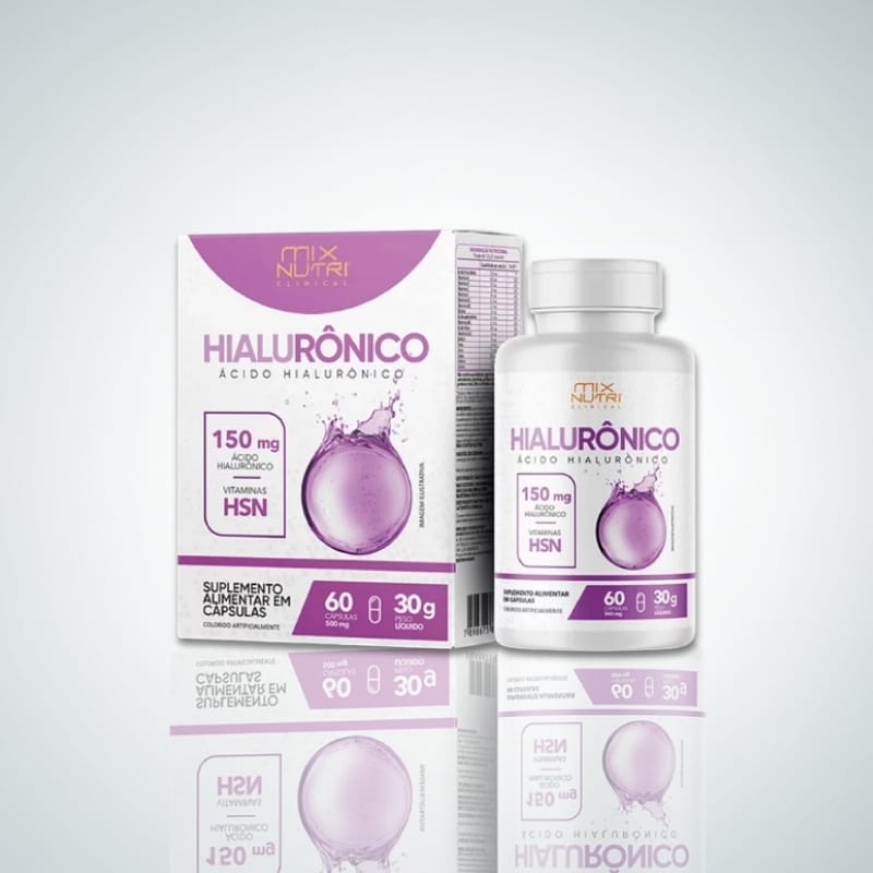 Mix Nutri Suplemento Ácido Hialurónico + Vitaminas Hsn - Mix Nutri