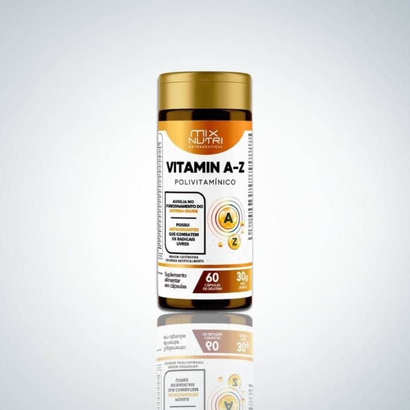 Mix Nutri Suplemento Vitamin A-Z Polivitamínico - Mix Nutri