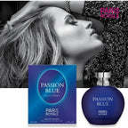 PARIS ROYALE PERFUME PASSION BLUE 100 ML - Blondas Cosmeticos | Blondas Paraguay