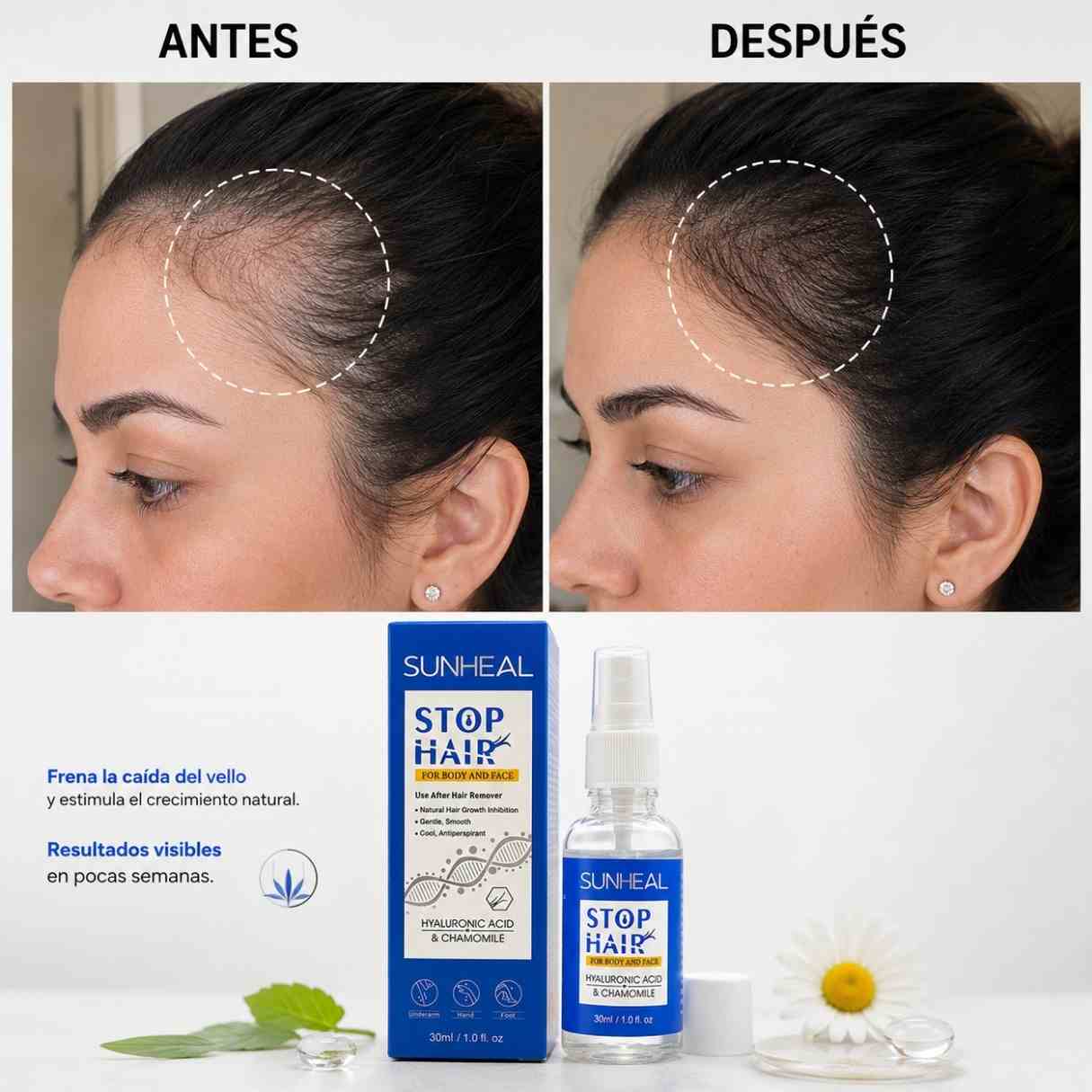 Pei Mei Stop Hair 30Ml - Blondas Cosmeticos | Blondas Paraguay