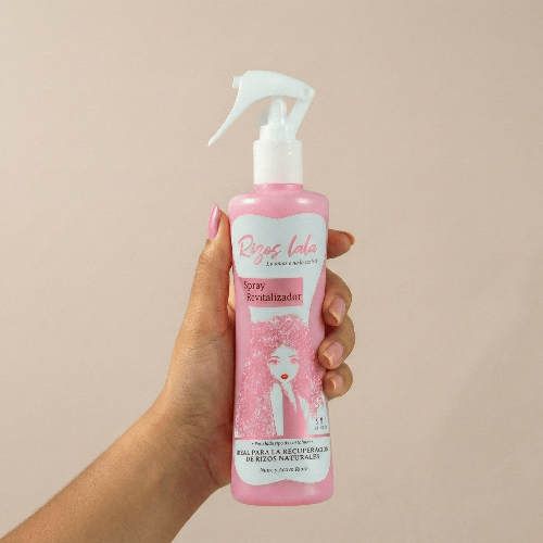 Rizos Lala Spray Day After Revitalizador de Rizos 300 Ml - Kit Efecto Porcelana – Ritual Completo de 6 Pasos • Piel Luminosa en 7 Días
