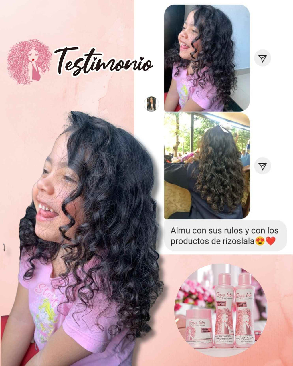Rizos Lala Kit Kit básico Rizos Lala - Recuperación de Rizos, Rulos y Ondas