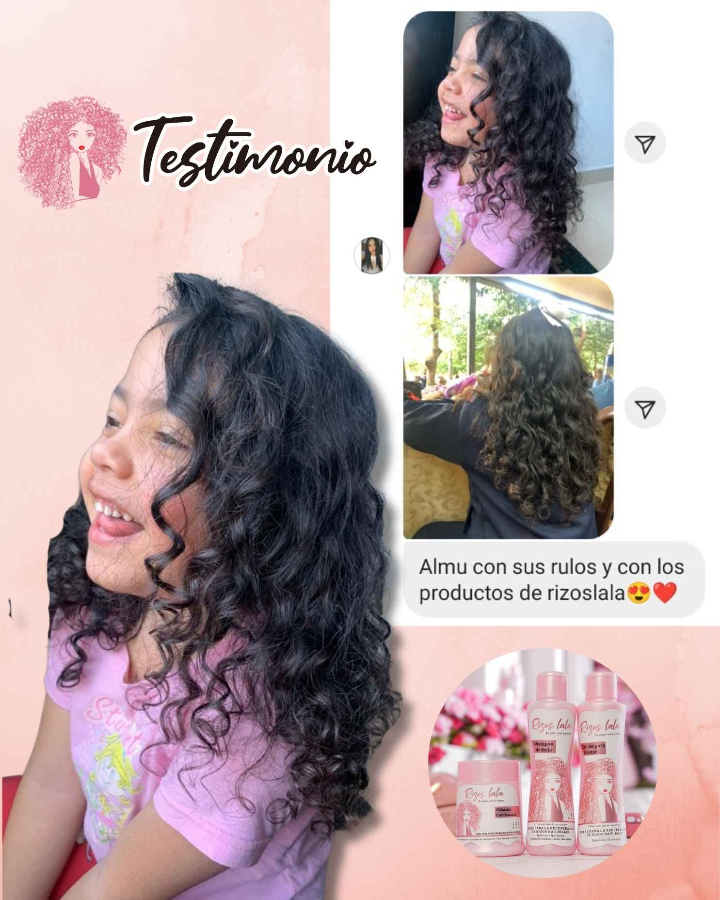 Rizos Lala Kit Kit básico Rizos Lala - Recuperación de Rizos, Rulos y Ondas