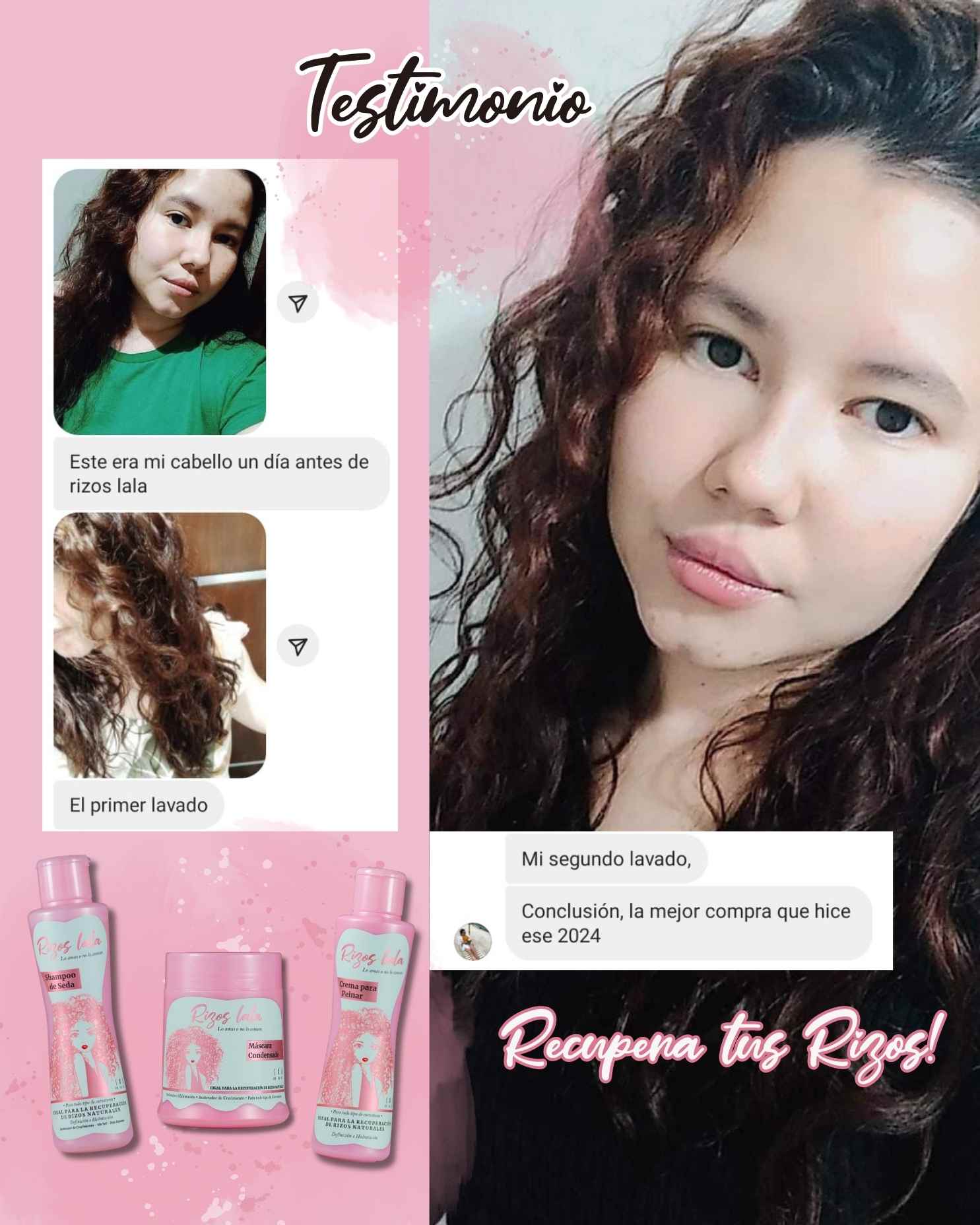 Rizos Lala Kit Kit básico Rizos Lala - Recuperación de Rizos, Rulos y Ondas
