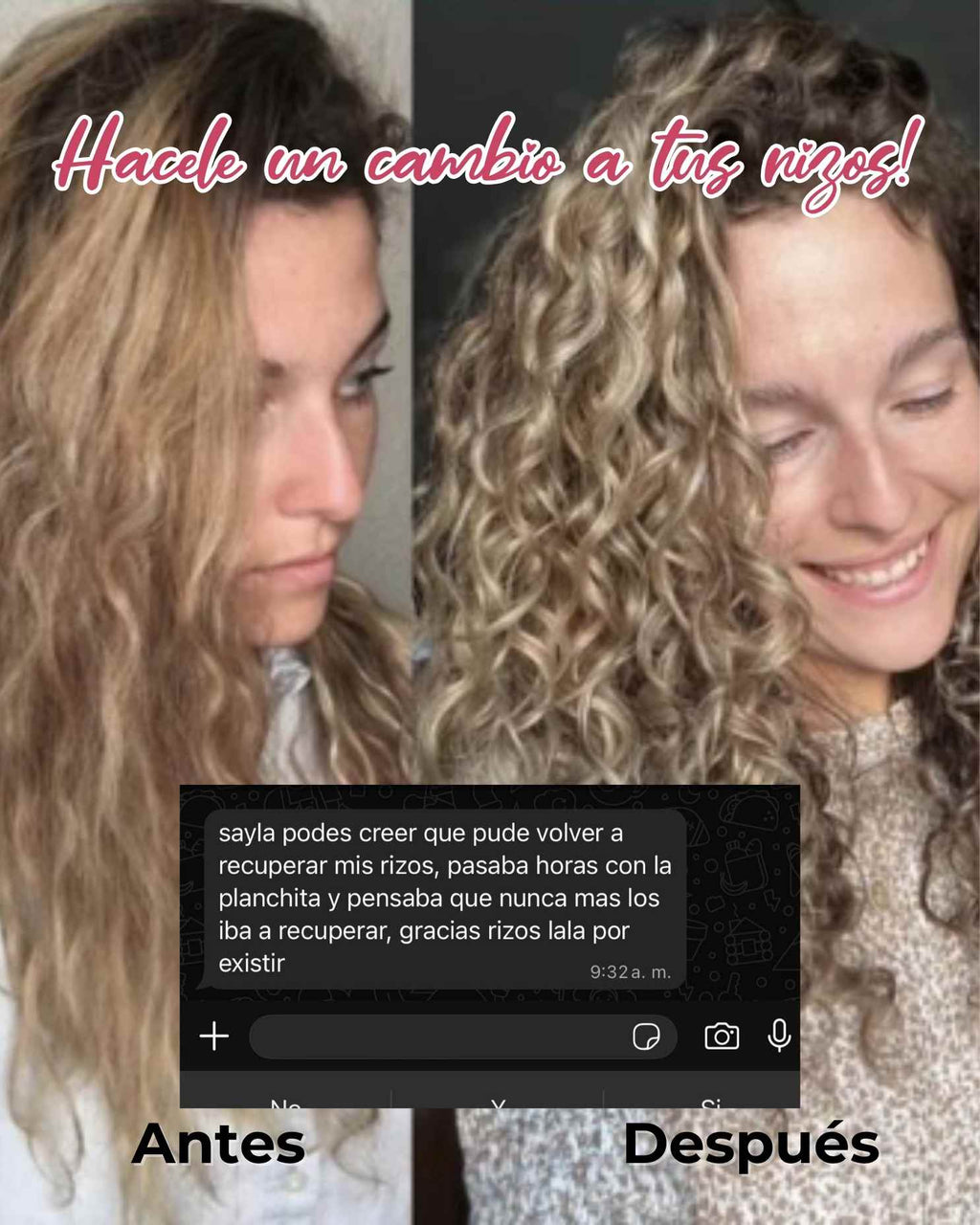 Rizos Lala Kit Kit básico Rizos Lala - Recuperación de Rizos, Rulos y Ondas