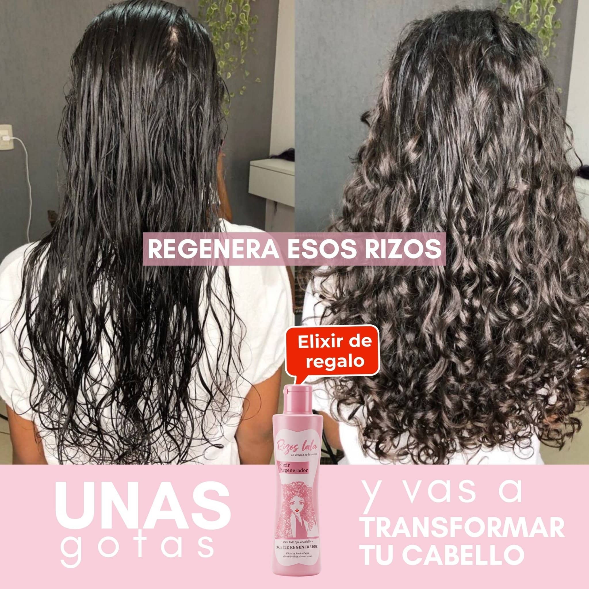 Rizos Lala Kit Kit Rescate de Rizos + Elixir de Regalo - Rizos Lala