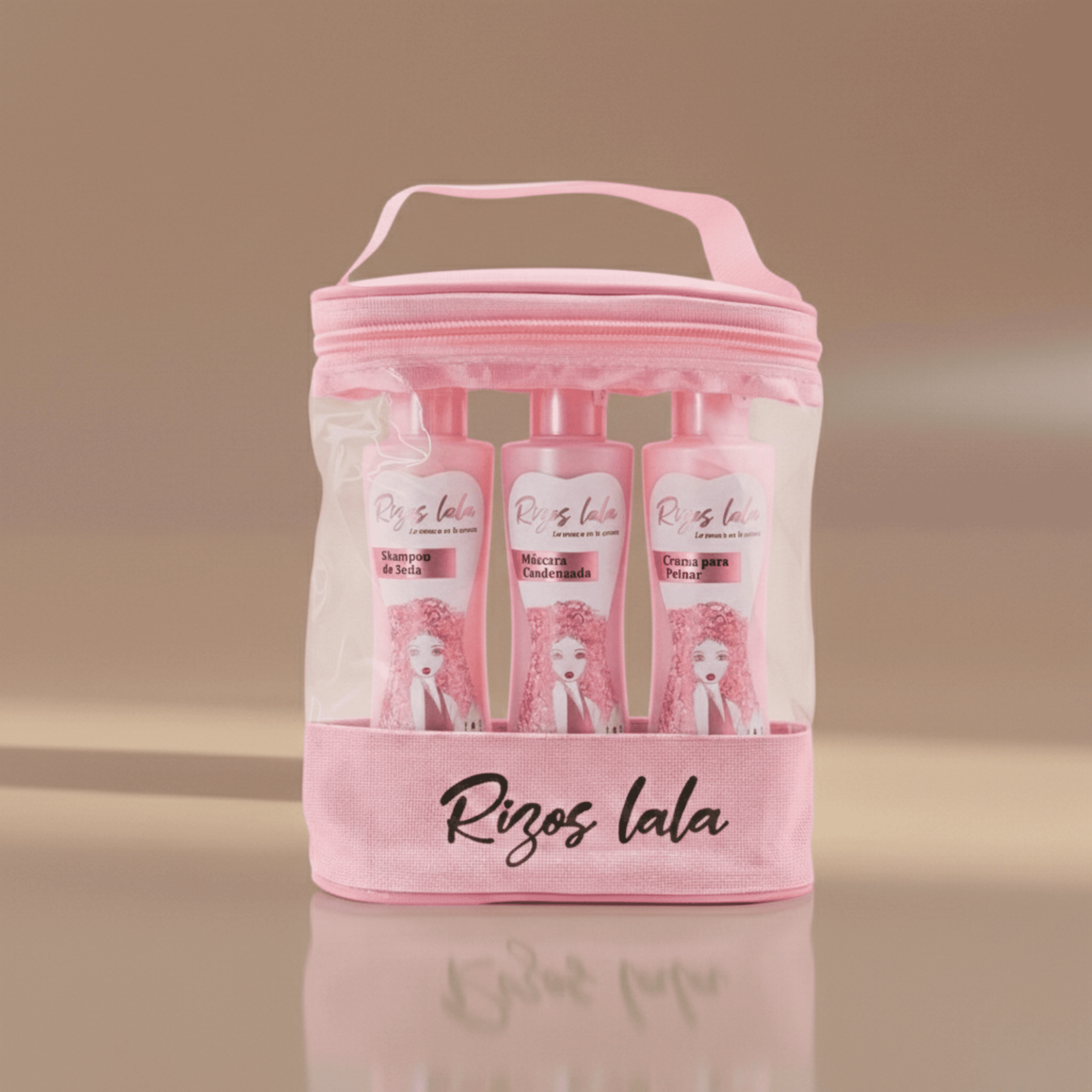 Kit Travel Rizos Lala - Kit Efecto Porcelana – Ritual Completo de 6 Pasos • Piel Luminosa en 7 Días