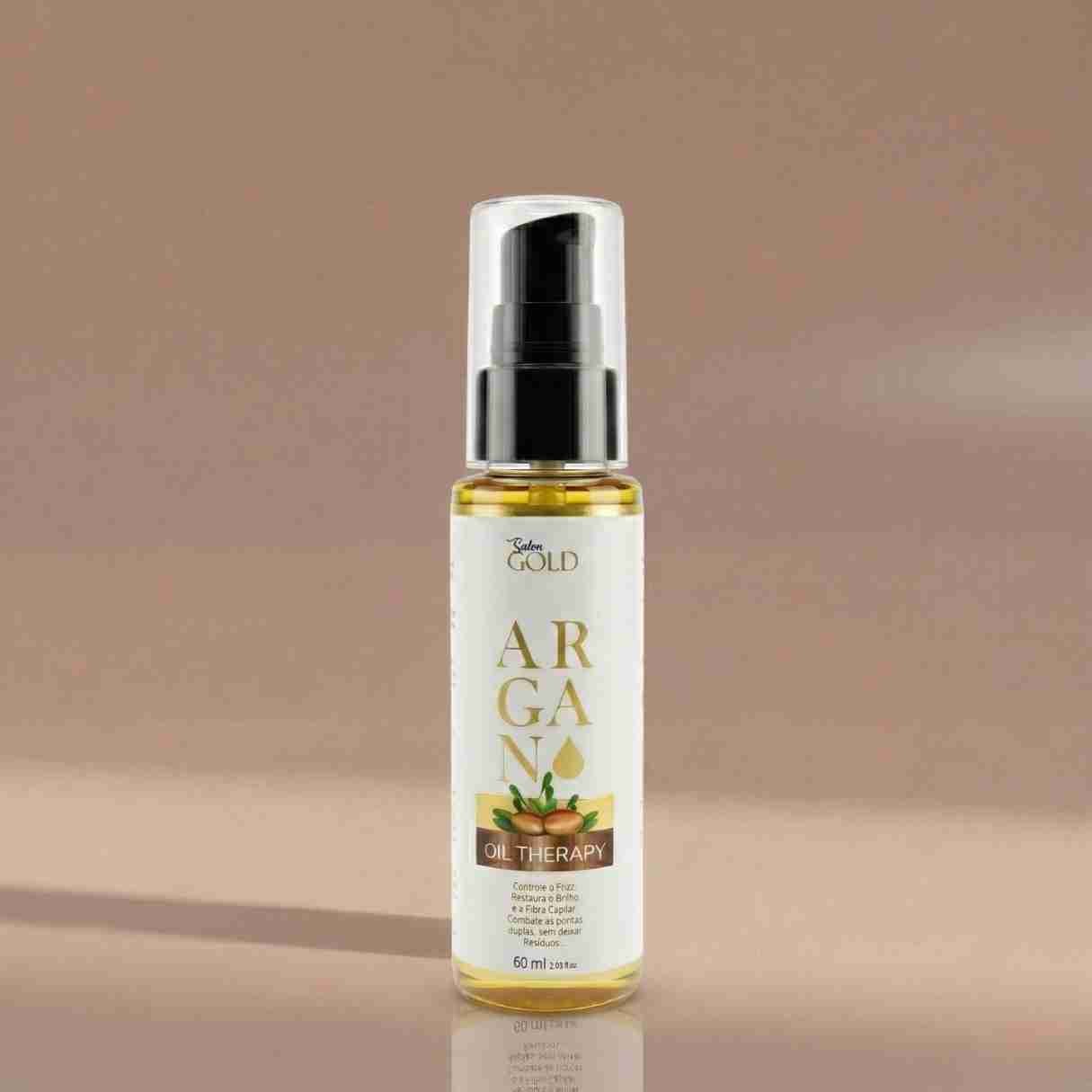 Salon Gold Argan Oil Therapy 60 ml - Blondas Cosmeticos | Blondas Paraguay