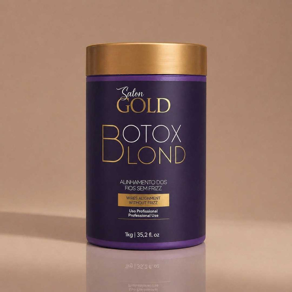 Salon Gold Botox Blond Sin Frizz L Pote 1 Kg - Blondas Cosmeticos | Blondas Paraguay