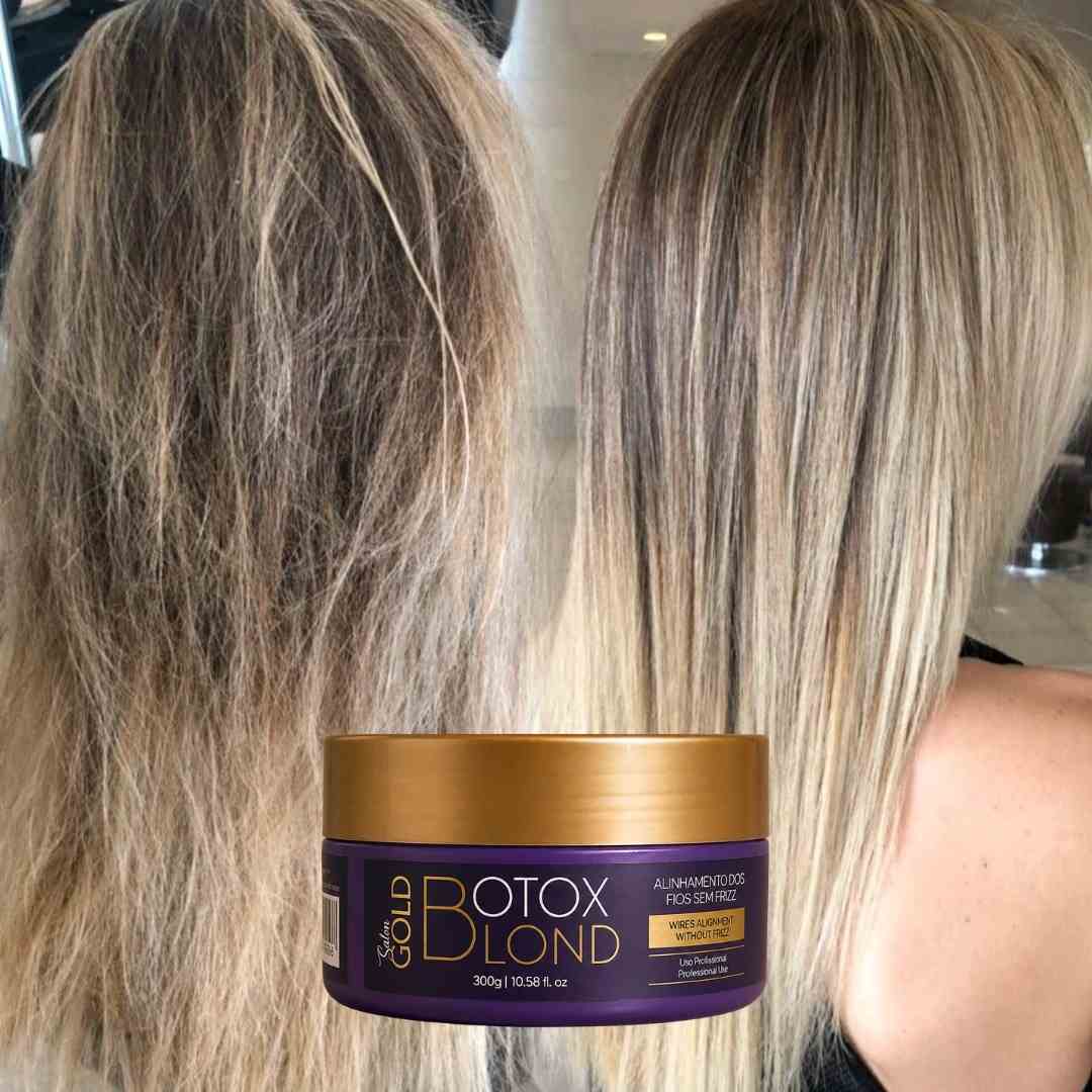 Salon Gold Botox Blond Sin Frizz L Pote 300 gr - Blondas Cosmeticos | Blondas Paraguay