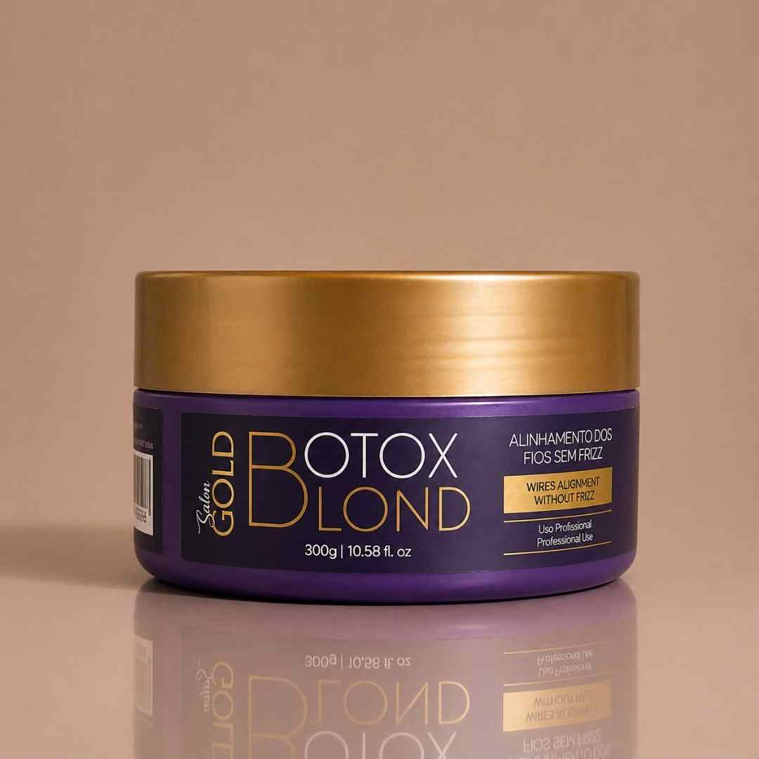 Salon Gold Botox Blond Sin Frizz L Pote 300 gr - Blondas Cosmeticos | Blondas Paraguay