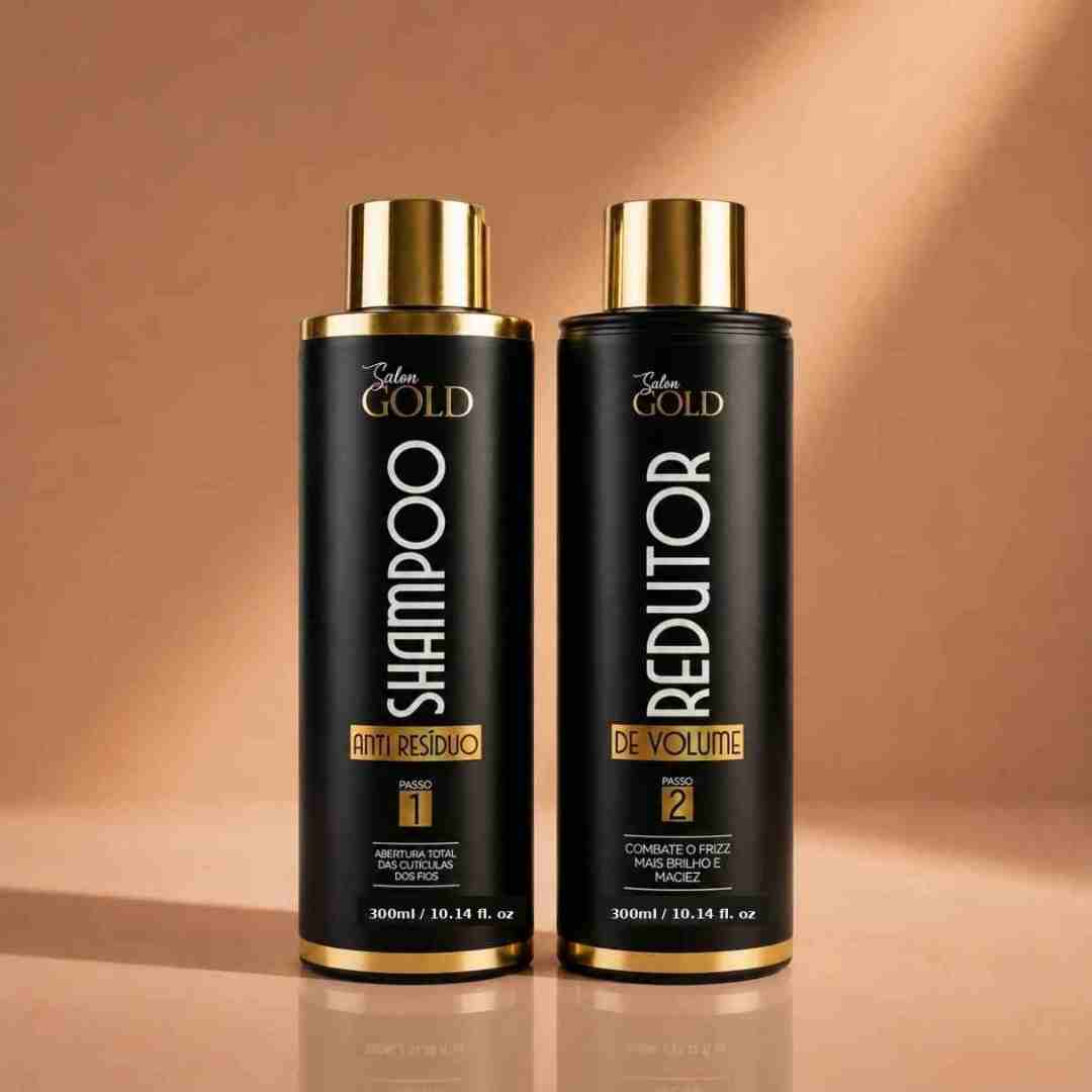 SALON GOLD KIT ALISADO PROGRESIVO 300ML - Blondas Cosmeticos | Blondas Paraguay