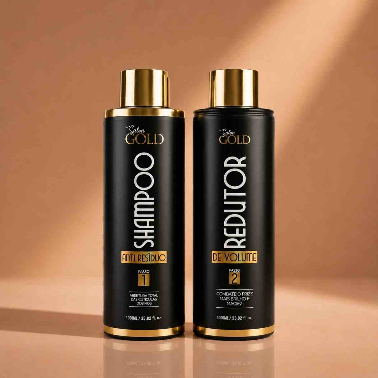 SALON GOLD KIT ALISADO PROGRESIVO X 1 LITRO - Blondas Cosmeticos | Blondas Paraguay