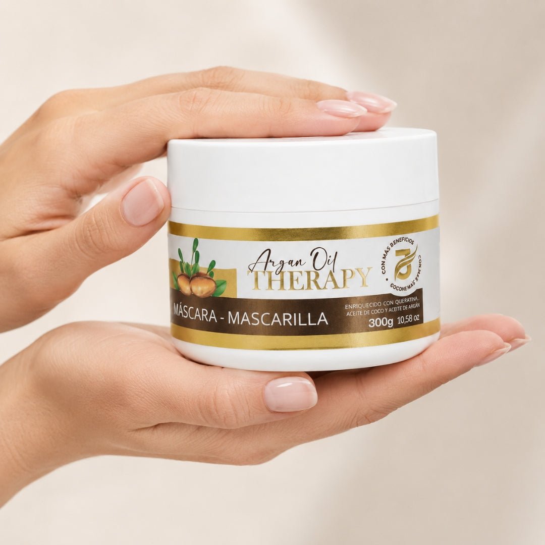 Salon Gold Mascara Argan Oil Therapy 300 gr - Blondas Cosmeticos | Blondas Paraguay