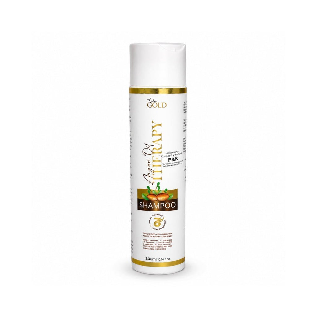 Salon Gold Shampoo Argan Oil Therapy 300 ml - Blondas Cosmeticos | Blondas Paraguay