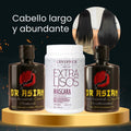 Shampoo Crece Pelo Dr Asian + Acondicionador Crece Pelo Dr Asian + Máscara Extra Lisos Lessence · 3 productos — Quema de San Juan