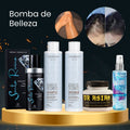 Serum Multifuncional de Ricino Bendita + Máscara Crece Pelo Dr Asian + Kit Bomba de Crecimiento Lessence + Body Splash Algodón Mágico Lumina · 4 productos — Quema de San Juan - Blondas | Blondas Paraguay