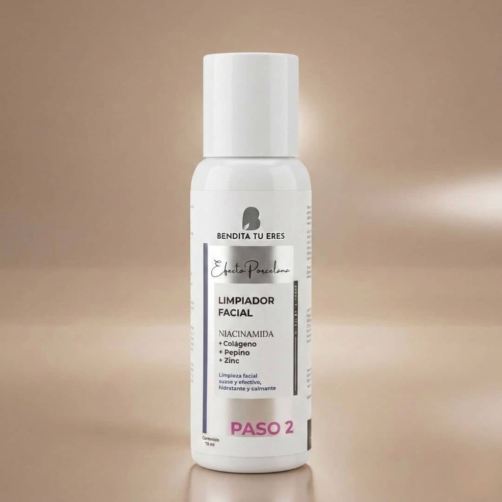 Serum Noche Efecto Porcelana Bendita Tu Eres + Contorno de Ojos Efecto Porcelana + Leche Virginal Desmaquillante Travel + Limpiador Facial Travel Bendita Tu Eres + Esponja para Maquillaje Rubyface · 5 productos — Quema de San Juan - Blondas | Blondas Paraguay