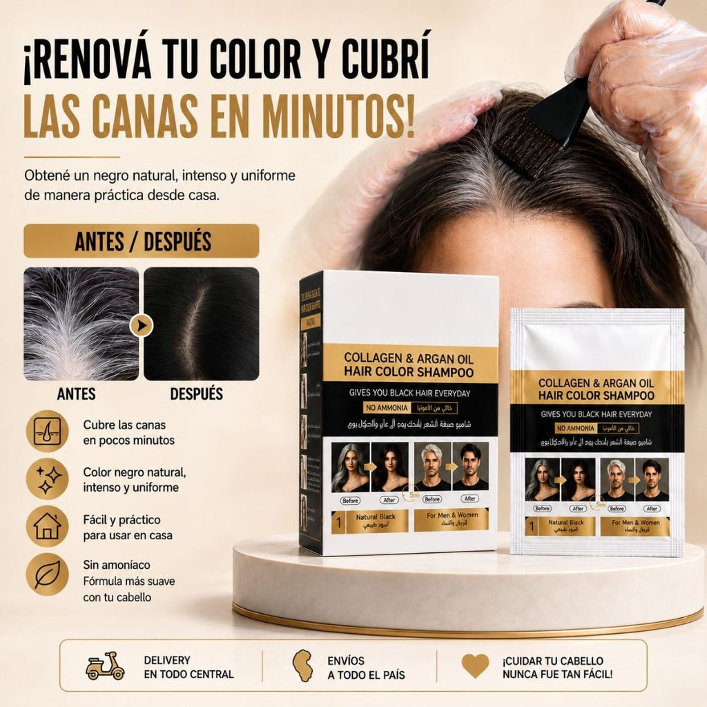 Estelin Shampoo Color Colágeno & Argan Oil x 25ml x 10 pcs