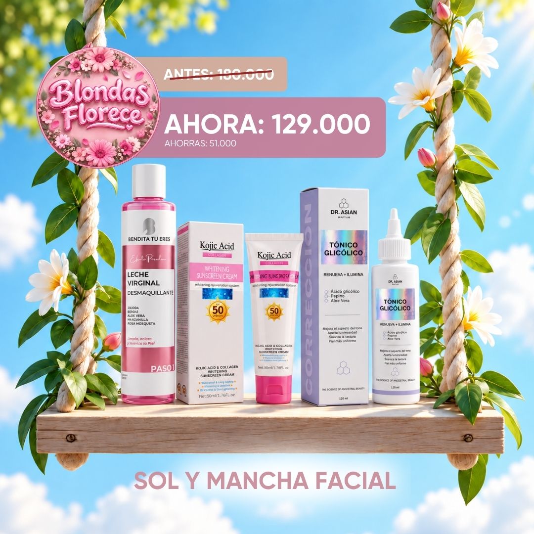 Kit Nuevo F —Sol & Manchas Facial (Combo Primavera)