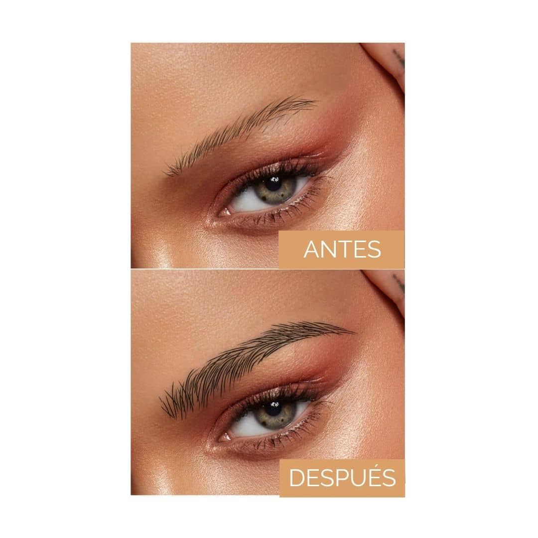 TATOO STICKER CEJAS MARRONESN°3 TIRA X 10 UNID - Blondas Cosmeticos | Blondas Paraguay