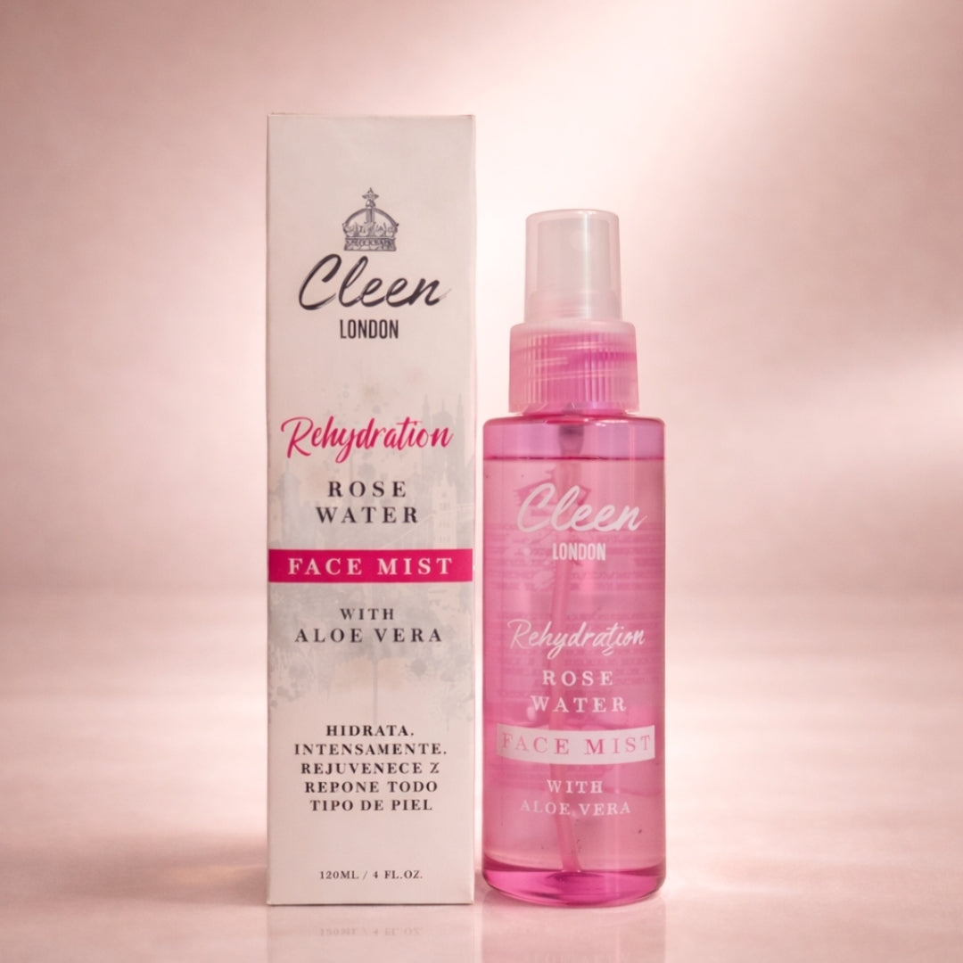 Tónico Facial Rosa Hidratante – Cleen London