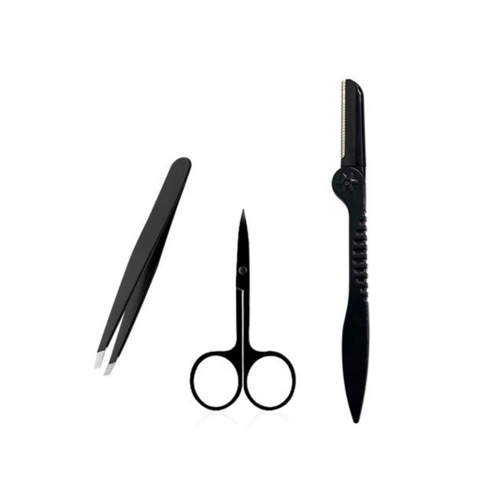 USHAS KIT TIJERAS X 3 - Blondas Cosmeticos | Blondas Paraguay