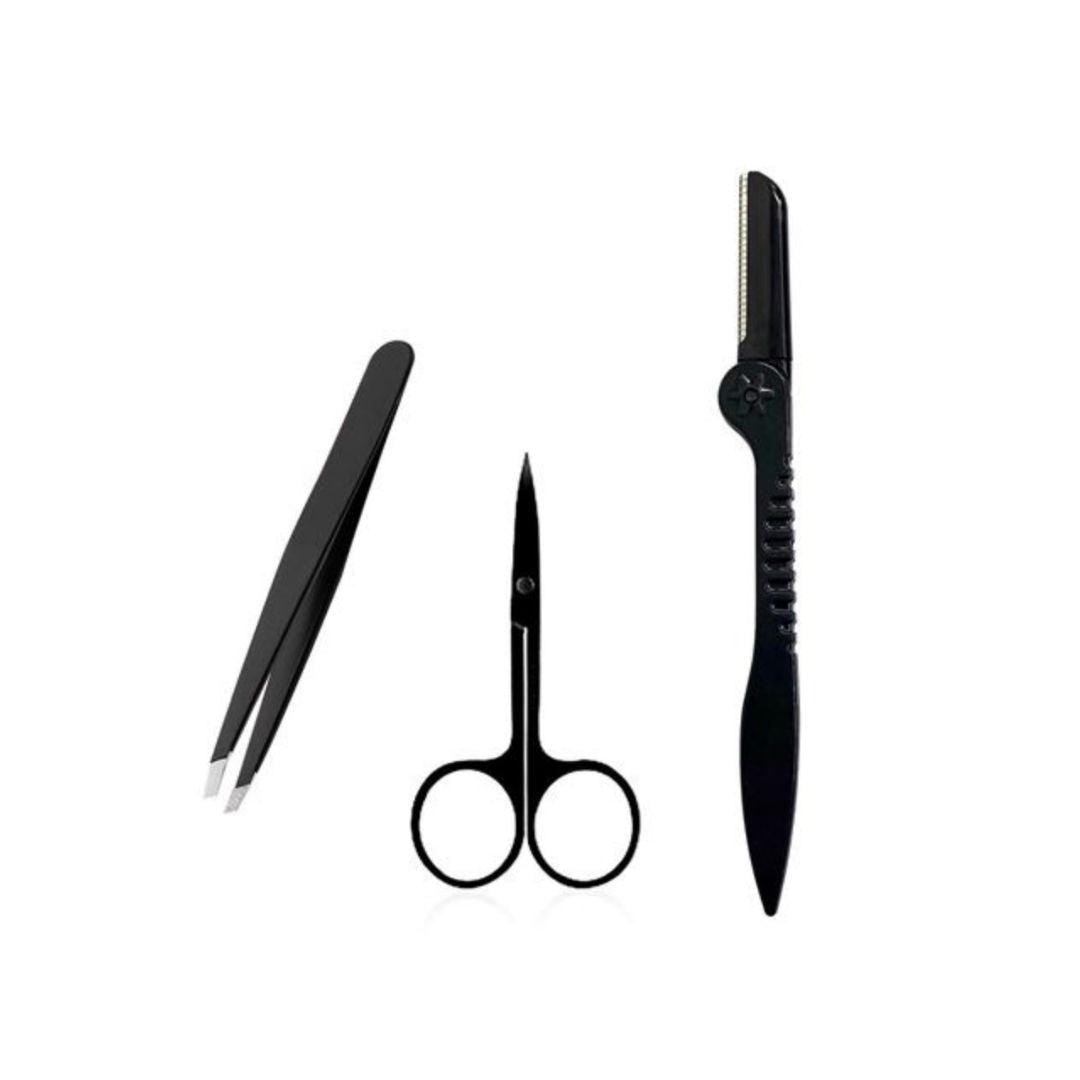 USHAS KIT TIJERAS X 3 - Blondas Cosmeticos | Blondas Paraguay